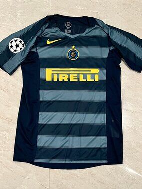 Inter Milan 04/05 third jersey - Materazzi #23 US SIZE MEDIUM